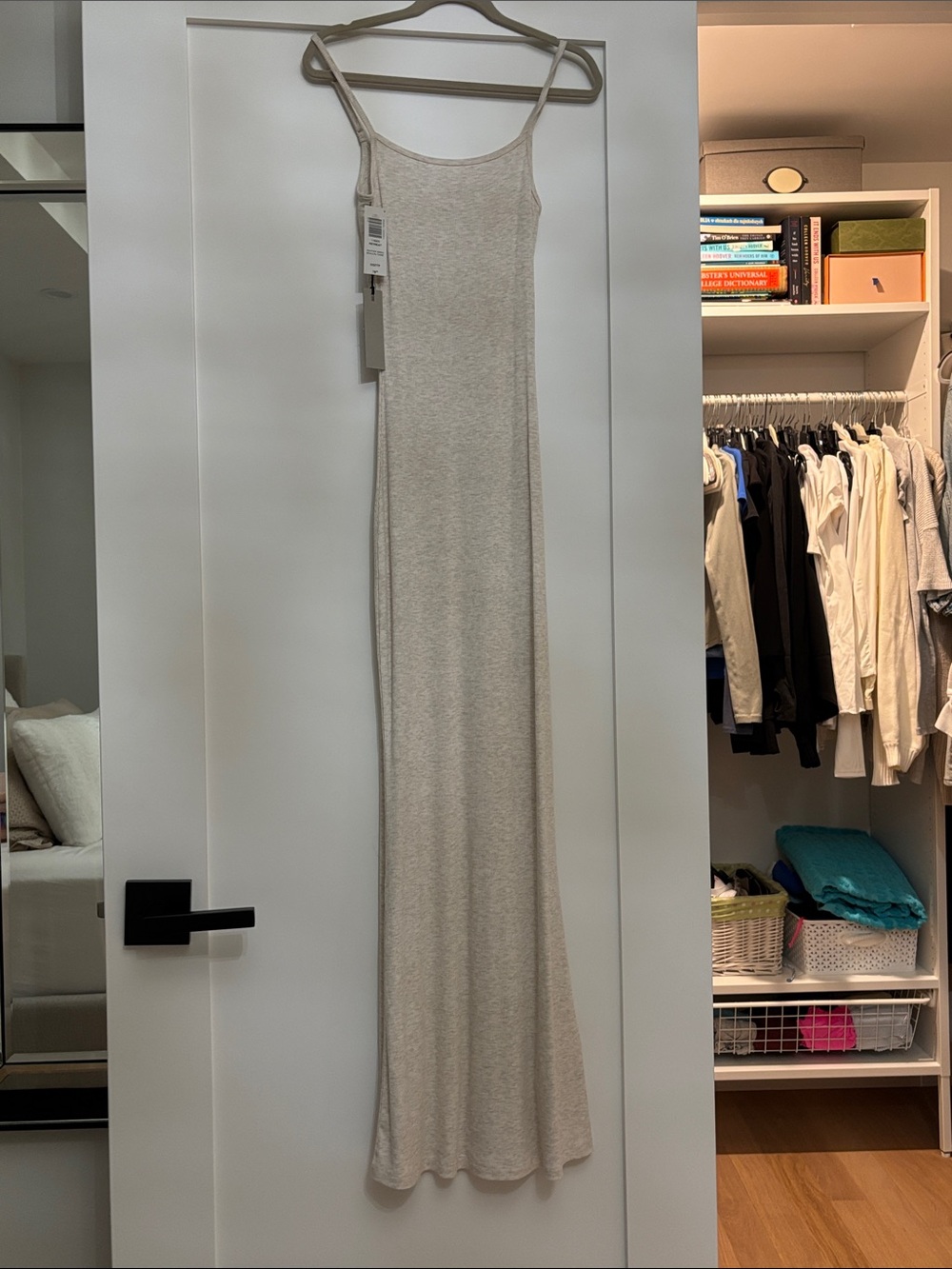 Aritzia heather birch retreat cami dress